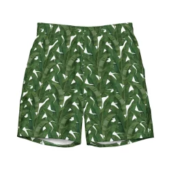 Chefanie Palm Leaf Swim Trunks| Garments