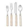 Chefanie Pearly White "Bamboo" Flatware| Flatware