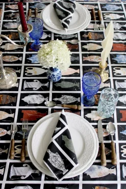 Chefanie Pietra Dura Napkins (4)| Dinner Napkins