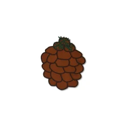 Chefanie Pinecone Cocktail Napkins (4)| Cocktail Napkins