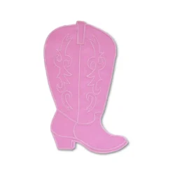 Chefanie Pink Cowboy Boot Cocktail Napkins (4)| Cocktail Napkins