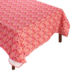 Chefanie Pink Flower Tablecloth| Tablecloths