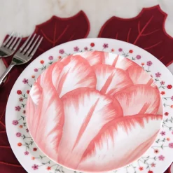 Chefanie Pink Tulip Salad Plate| Plates