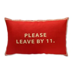 Chefanie Please Leave Pillowcase| Furniture
