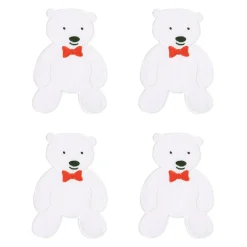 Chefanie Polar Bear Cocktail Napkins (4)| Cocktail Napkins