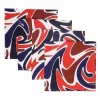 Chefanie Psychedelic Patriotic Napkins (4)| Dinner Napkins