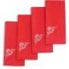 Chefanie Red Angel Dinner Napkins (4)| Dinner Napkins