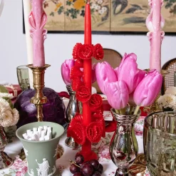 Chefanie Red Flower Candle| Candles