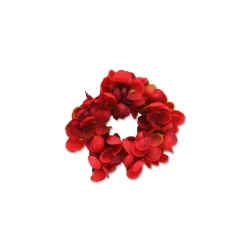 Chefanie Red Petal Napkin Rings (4)| Napkin Rings