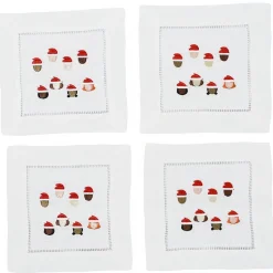Chefanie Santa Claus Cocktail Napkins (4)| Cocktail Napkins