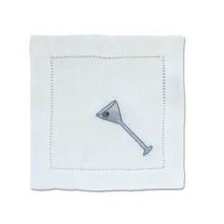 Chefanie Shaken Martini Cocktail Napkins (4)| Cocktail Napkins