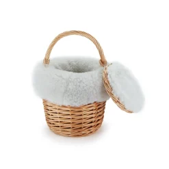 Chefanie Shearling Mini Basket| Baskets
