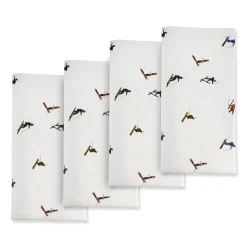 Chefanie Skier Napkins (4)| Dinner Napkins