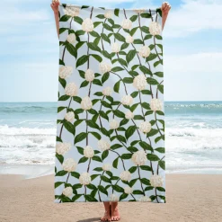 Chefanie Something Blue Hydrangea Towel| Towels