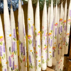 Chefanie Spring Flowers Tapers (2)| Candles
