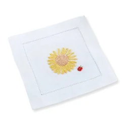 Chefanie Sunflower Cocktail Napkins (4)| Cocktail Napkins