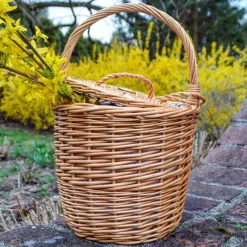 Chefanie Tanner's Brown Wicker Basket| Baskets