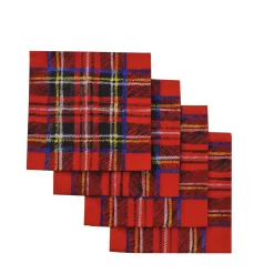 Chefanie Tartan Napkins (4)| Dinner Napkins
