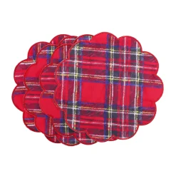 Chefanie Tartan Placemat Set (4)| Placemats