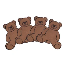 Chefanie Teddy Bear Cocktail Napkins (4)| Cocktail Napkins