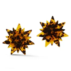 Chefanie Tortoise Star Earrings| Earrings