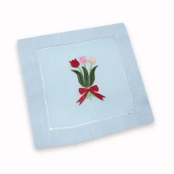Chefanie Tulip Cocktail Napkins (4)| Cocktail Napkins
