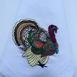 Chefanie Turkey Dinner Napkins (4)| Dinner Napkins
