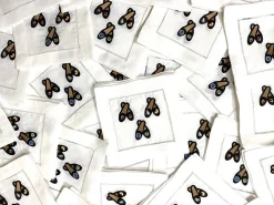 Chefanie Tuxedo Slipper Cocktail Napkins (4)| Cocktail Napkins