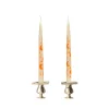Chefanie White Starry Sky Tapers (2)| Candles