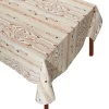 Chefanie White Wood Tablecloth| Tablecloths