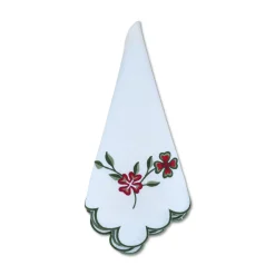 Chefanie Winter Clover Dinner Napkins (4)| Dinner Napkins