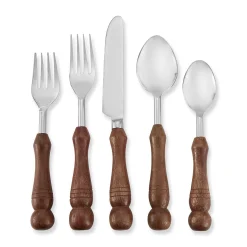 Chefanie Wood Handle Flatware| Flatware