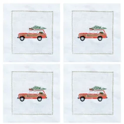 Chefanie Woody Tree Cocktail Napkins (4)| Cocktail Napkins