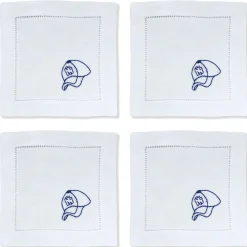 Chefanie Yankees Cap Cocktail Napkins (4)| Cocktail Napkins