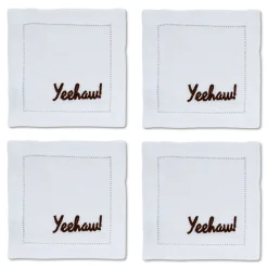 Chefanie Yeehaw Cocktail Napkins (4)| Cocktail Napkins
